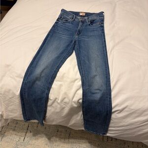 MOTHER Indigo Straight Leg Jeans